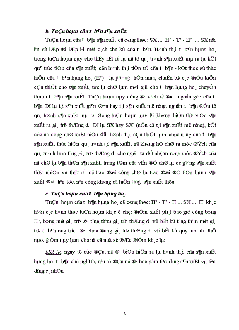 image for page Chu chuyển của tư bản.