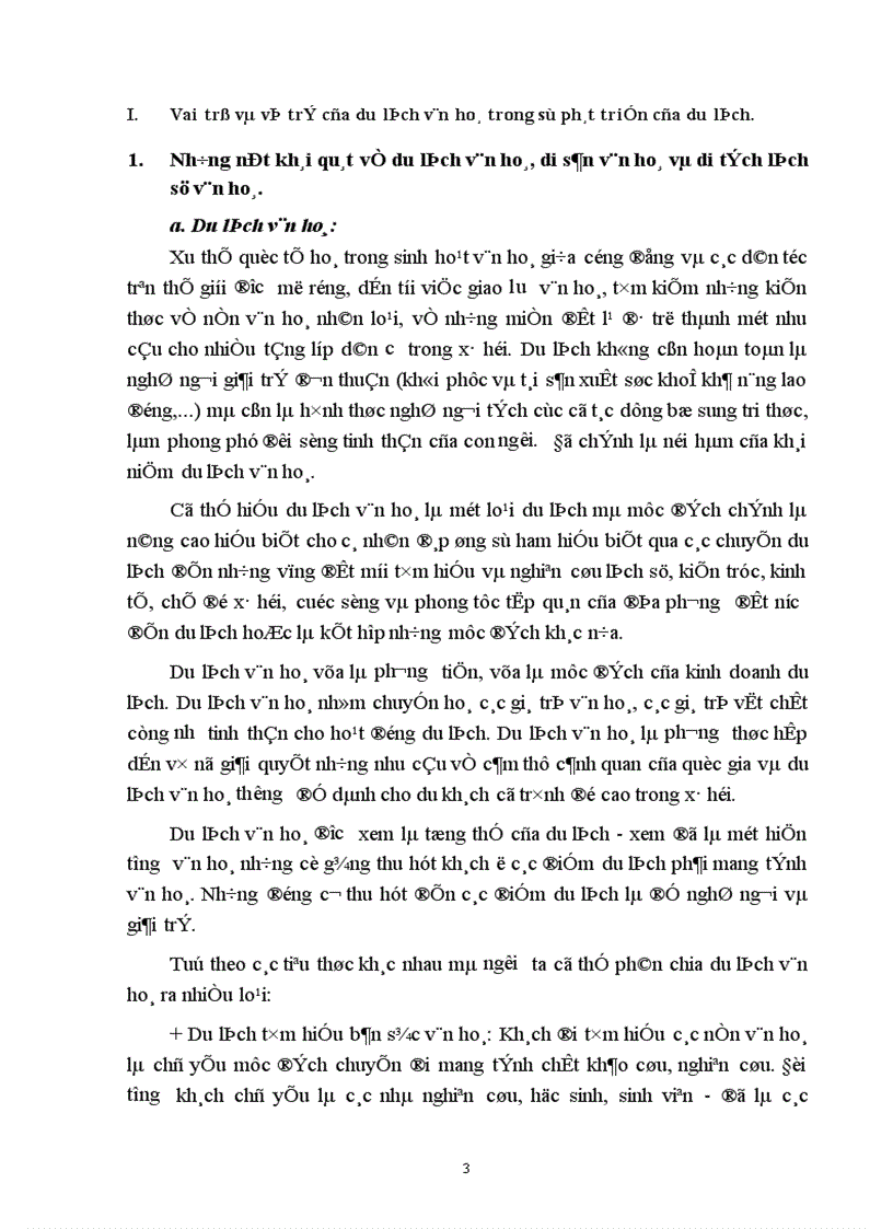 image for page Phát triển du lịch văn hoá trong thời kỳ đẩy mạnh công nghiệp hoá, hiện đại hoá