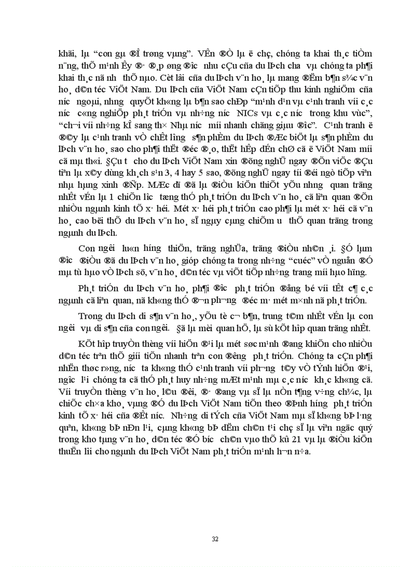 image for page Phát triển du lịch văn hoá trong thời kỳ đẩy mạnh công nghiệp hoá, hiện đại hoá