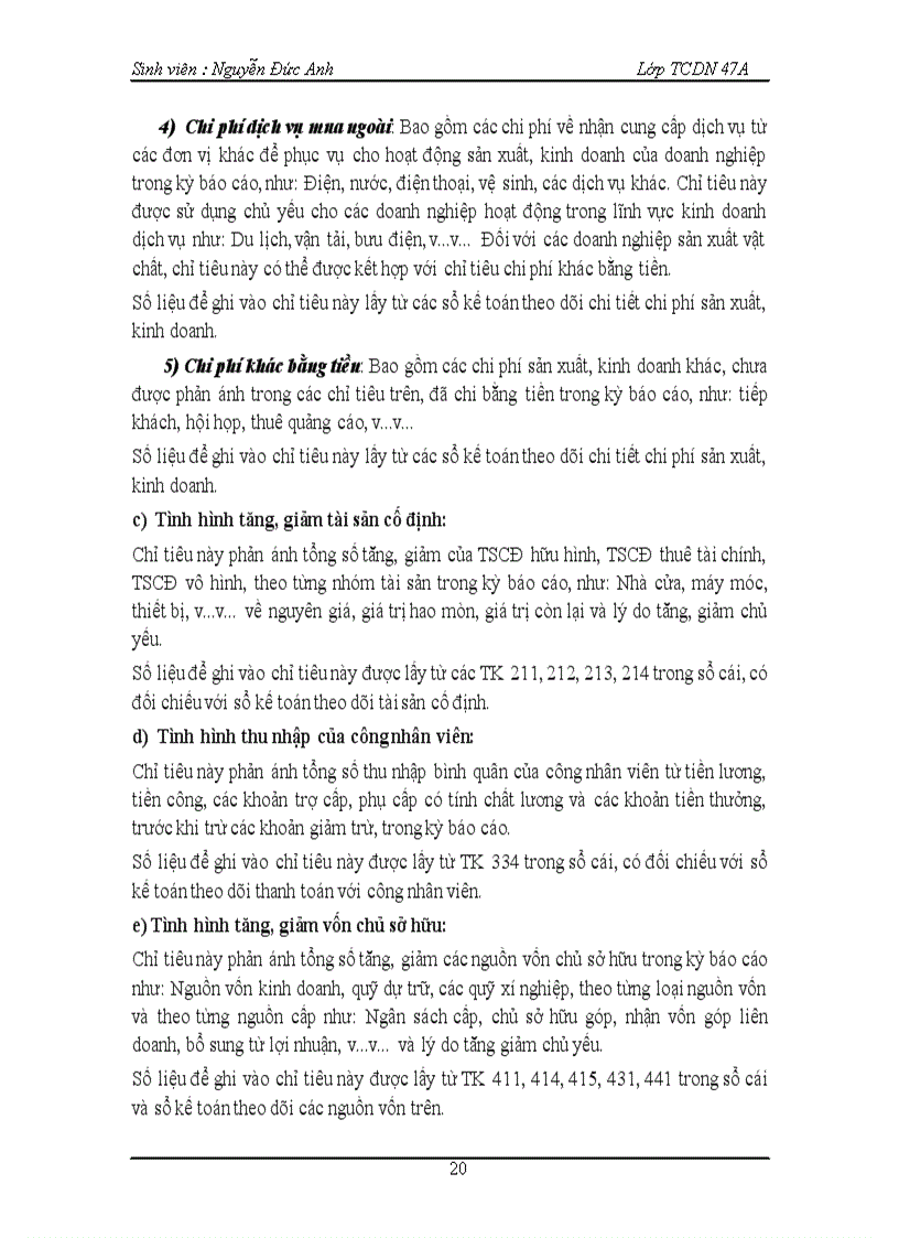 image for page TỔNG QUAN VỀ Báo cáo tài chính