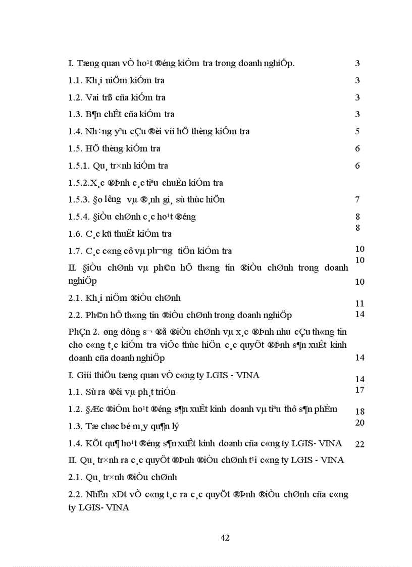 image for page Công tác kiểm tra việc thực hiện các quyết định sản xuất kinh doanh tại công ty LGIS - VINA.