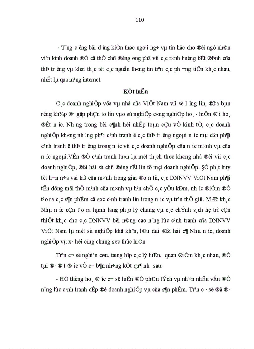 image for page Giải pháp nâng cao năng lực cạnh tranh trong xuất khẩu của các doanh nghiệp nhỏ và vừa của Việt Nam trong bối cảnh hội nhập kinh tế quốc tế