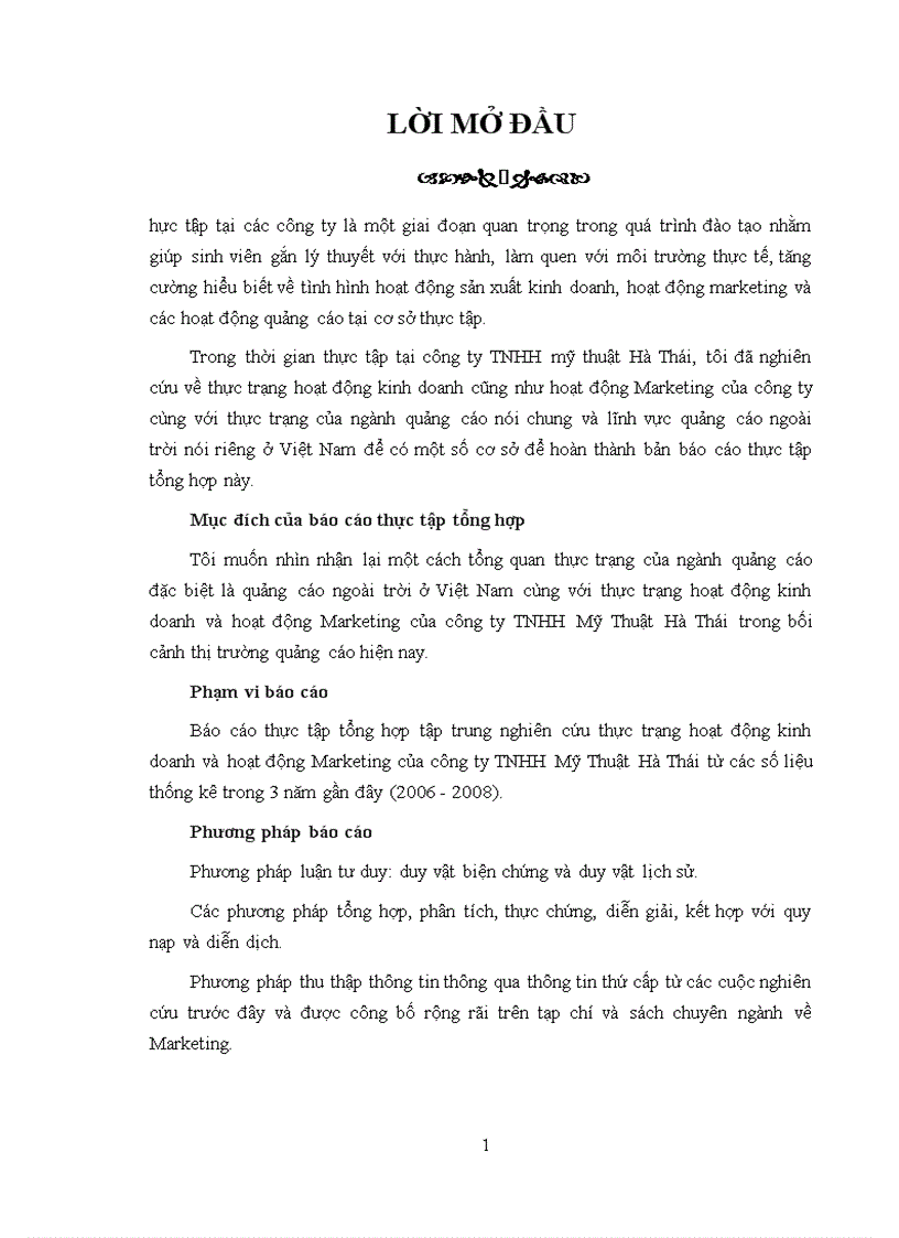 image for page Giải pháp marketing mix nhằm nâng cao vị thế cạnh tranh của công ty TNHH Mỹ Thuật Hà Thái