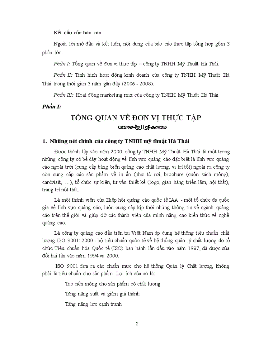 image for page Giải pháp marketing mix nhằm nâng cao vị thế cạnh tranh của công ty TNHH Mỹ Thuật Hà Thái