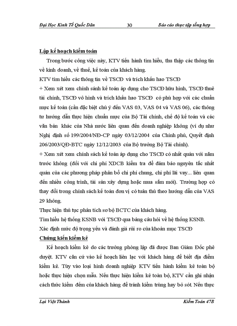 image for page Một số nhận xét về tổ chức kiểm toán tại Công ty TNHH Kiểm toán và Tư vấn và Chi nhánh Hà Nội
