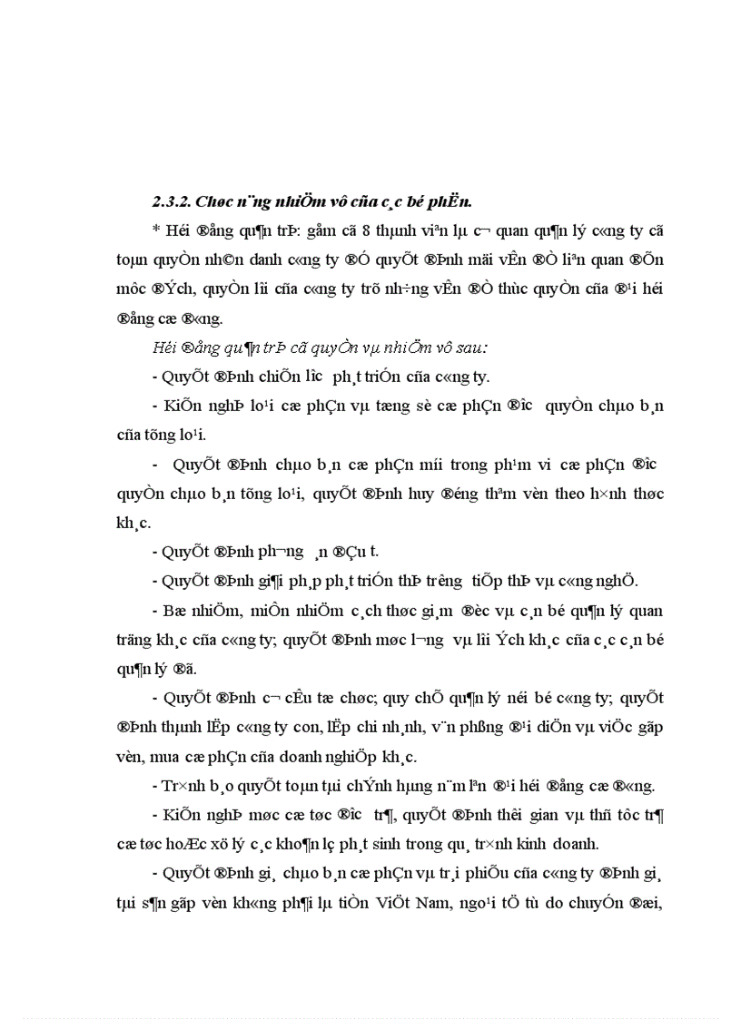 image for page Chức năng, nhiệm vụ và hệ thống tổ chức của công ty cổ phần Viglacera Xuân Hòa