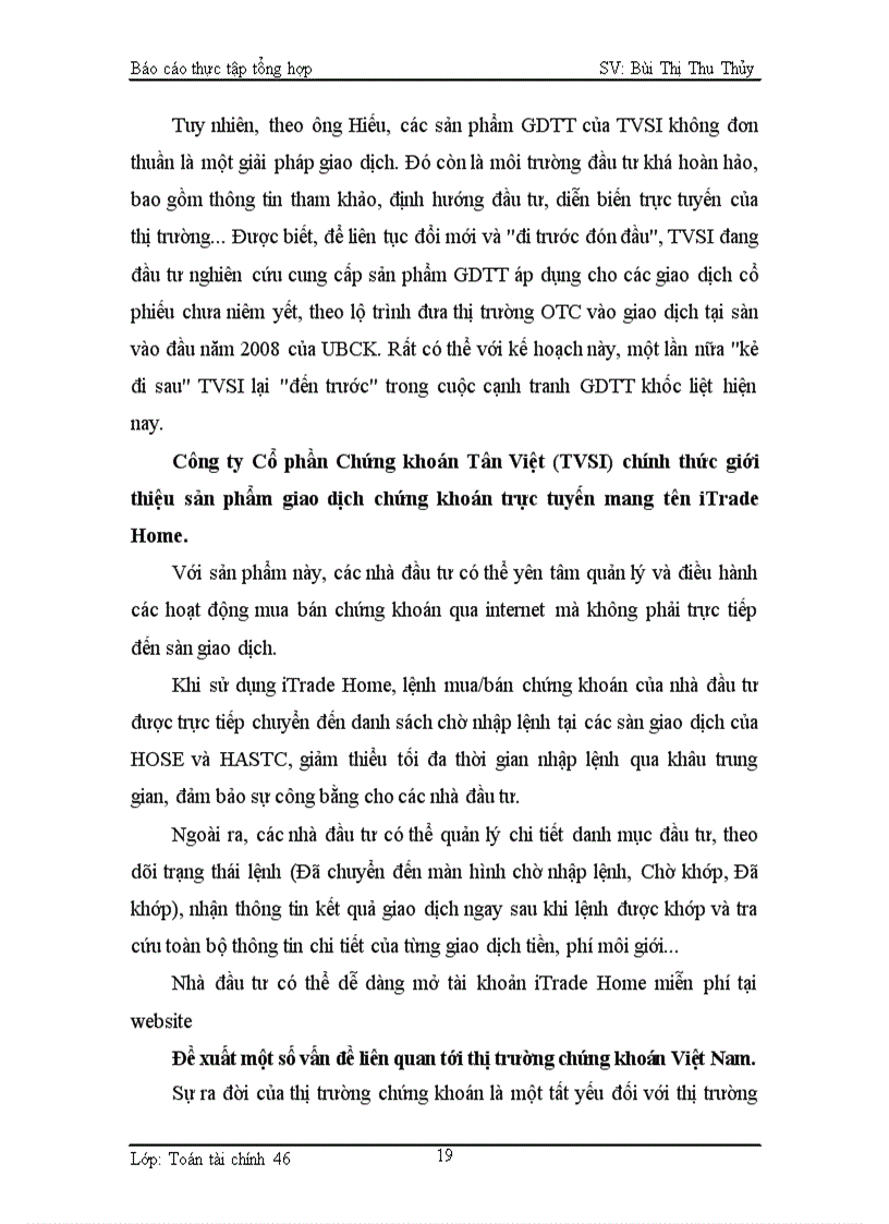 image for page Quá trình hình thành và phát triển của Công ty Cổ phần chứng khoán Tân Việt