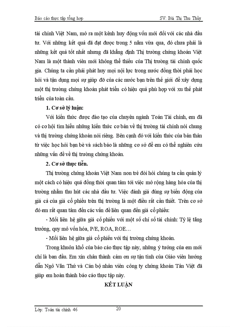 image for page Quá trình hình thành và phát triển của Công ty Cổ phần chứng khoán Tân Việt