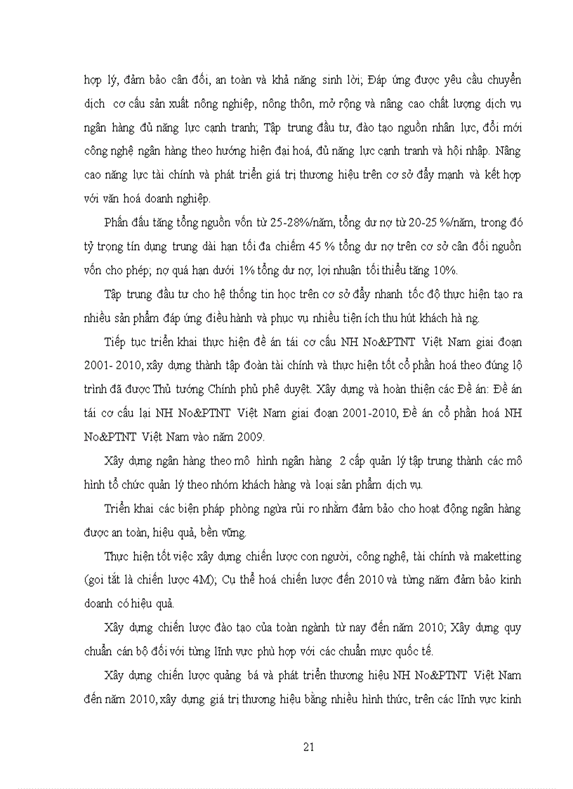 image for page Phương hướng, chiến lược trong thời gian tới của Ngân hàng Nông nghiệp và Phát triển nông thôn Việt Nam