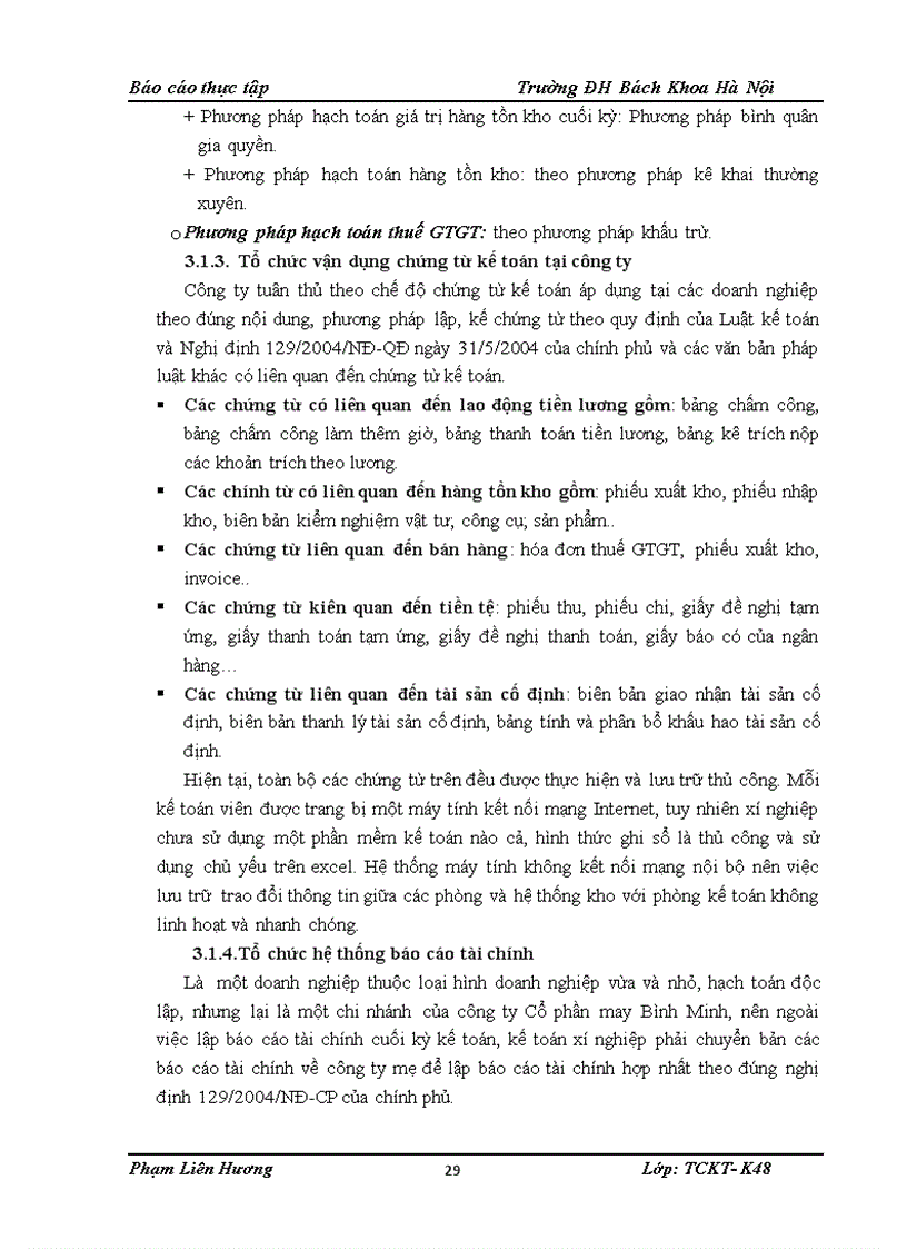image for page Phân tích hoạt động tài chính- kế toán của xí nghiệp may Minh Hà.