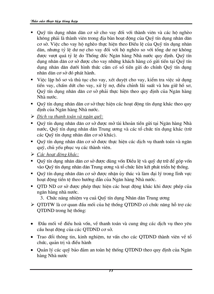 image for page Thực trạng ứng dụng tin học tại Quỹ tín dụng Nhân dân Trung ương