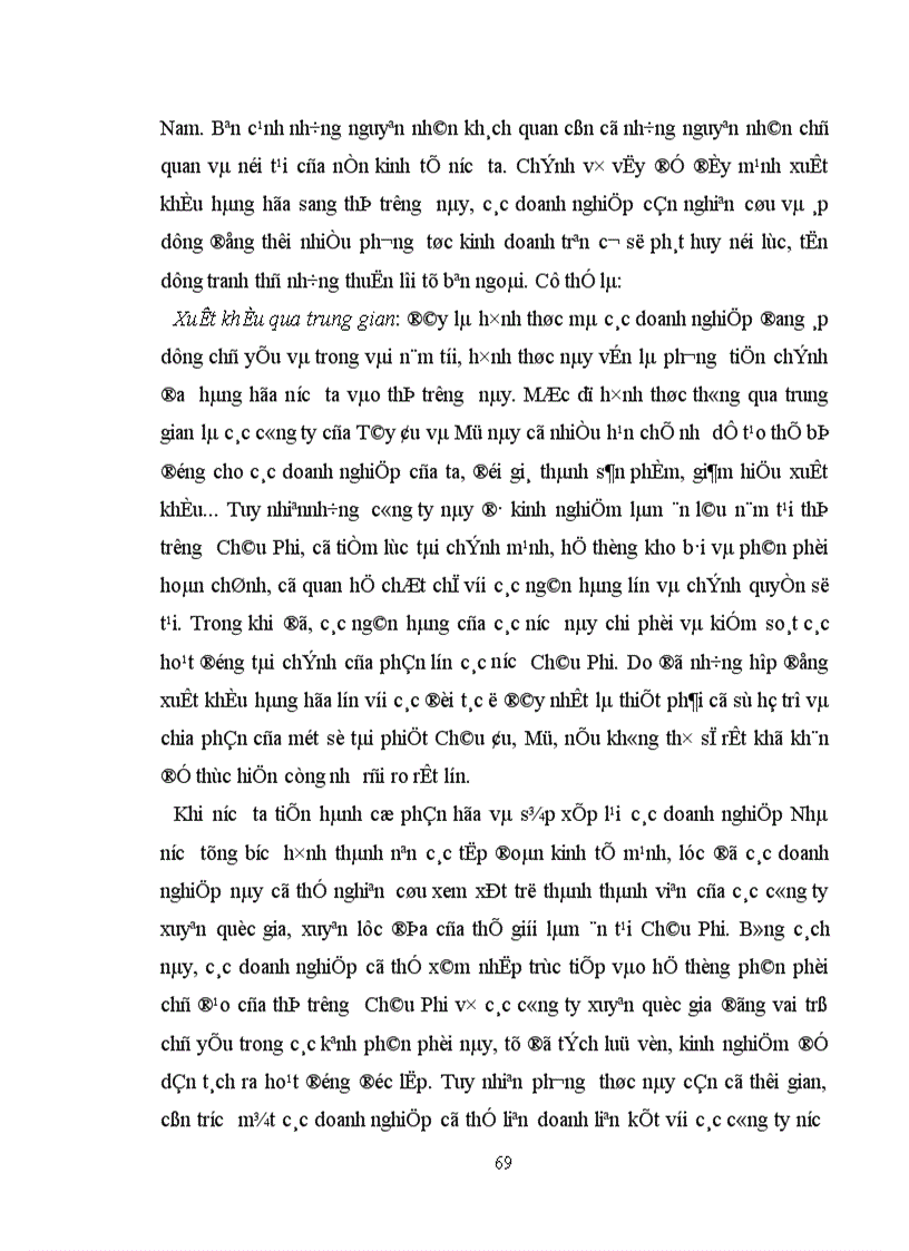 image for page Thúc đẩy xuất khẩu hàng hóa của Việt Nam sang Châu Phi