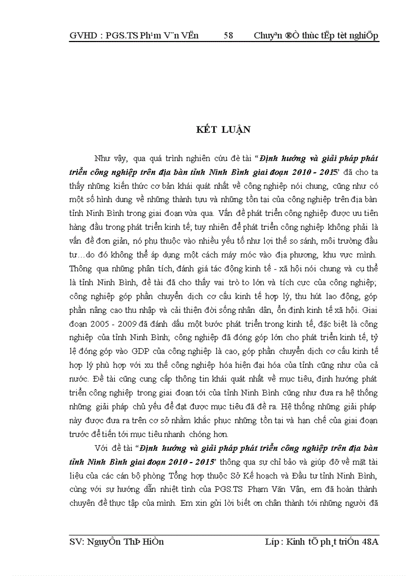 image for page Định hướng và giải pháp phát triển công nghiệp trên địa bàn tỉnh Ninh Bình giai đoạn 2010 - 2015