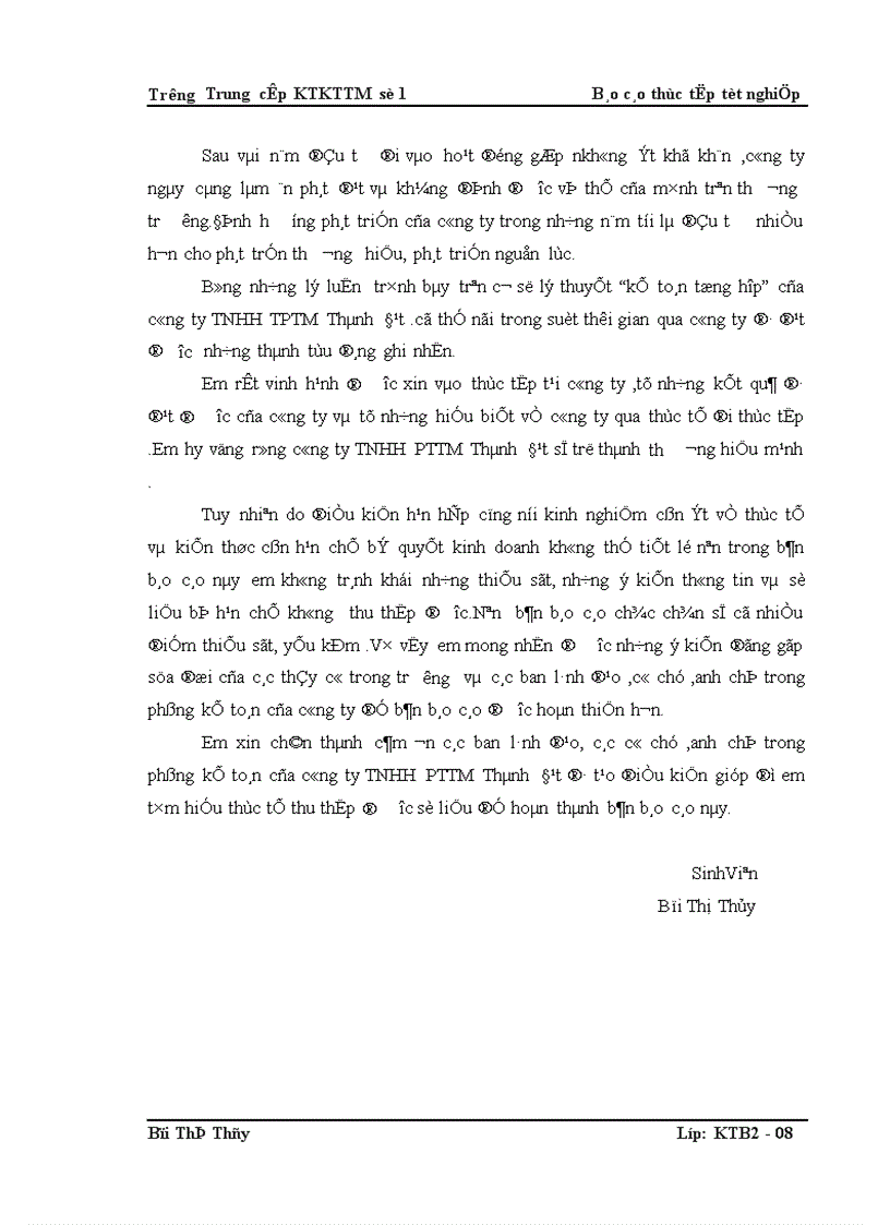 image for page Hạch toán nghiệp vụ kế toán tại công ty TNHH Phát Triển Thương Mại Thành Đạt