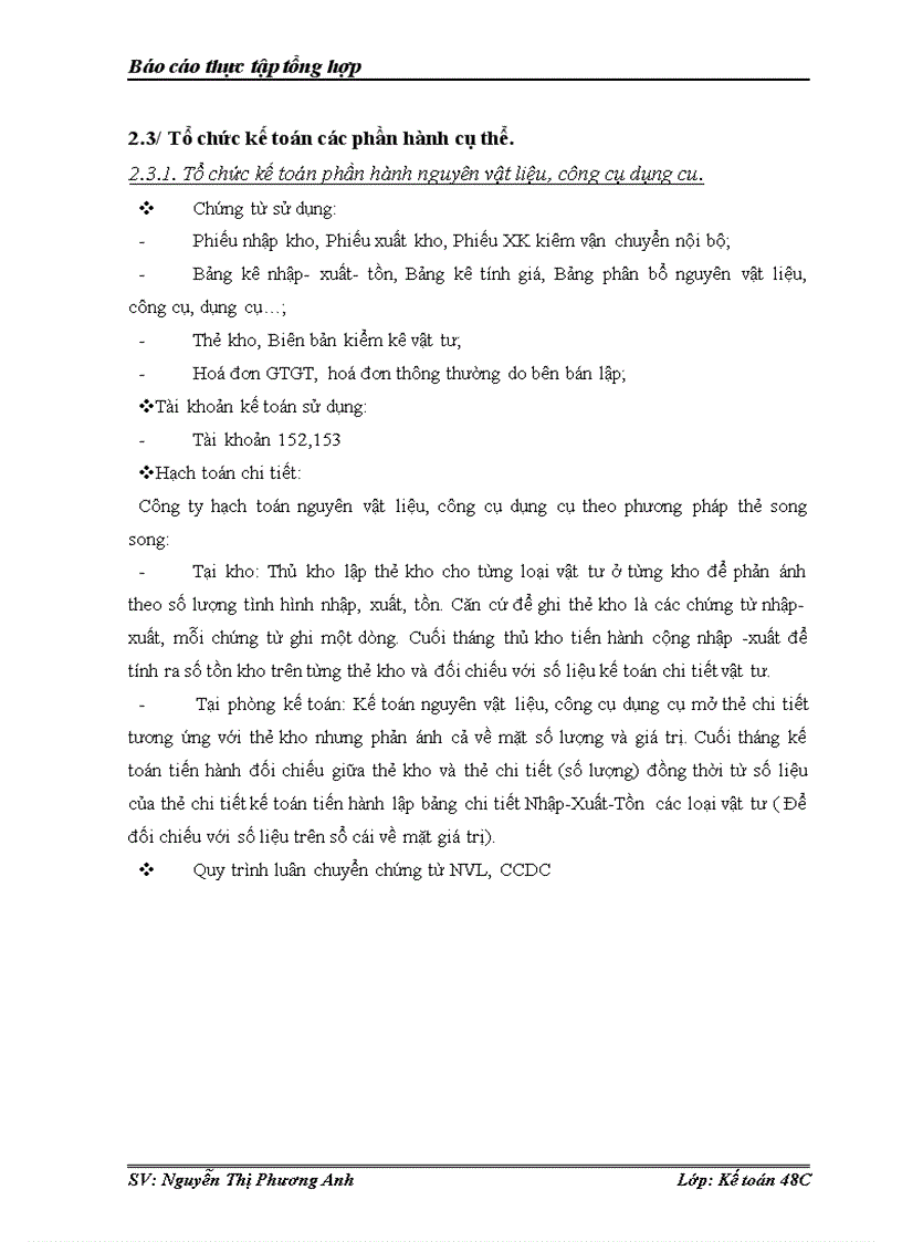 image for page Tổ chức bộ máy kế toán và hệ thống kế toán tại công ty cổ phần dệt hà đông – hanosimex