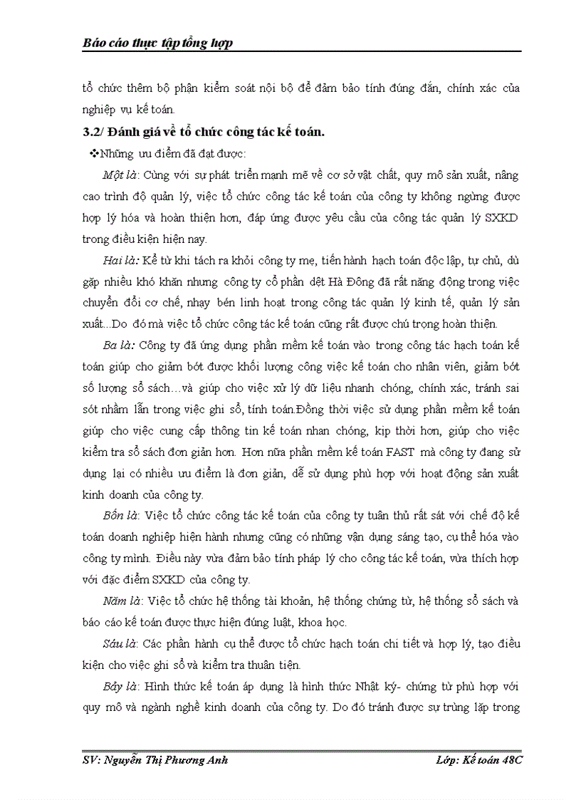 image for page Tổ chức bộ máy kế toán và hệ thống kế toán tại công ty cổ phần dệt hà đông – hanosimex