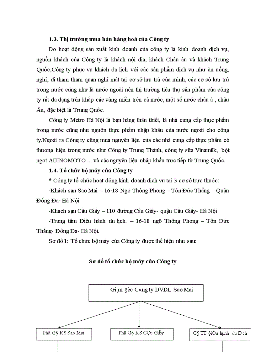 image for page Báo cáo thực tập tổng hợp tại Công ty Dịch vụ du lịch Sao Mai.