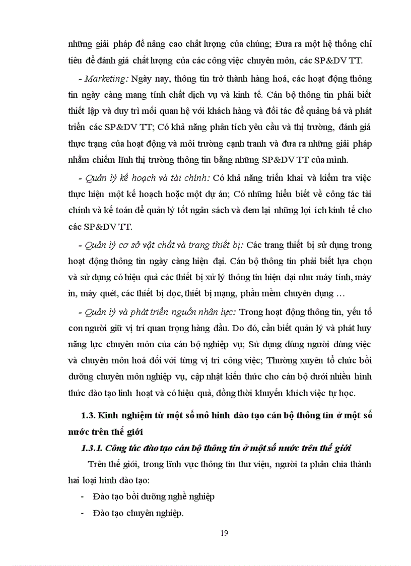 image for page Đánh giá thực trạng nhân lực thông tin trong các cơ quan thông tin KH&CN thuộc Hệ thống thông tin KH&CN Quốc gia