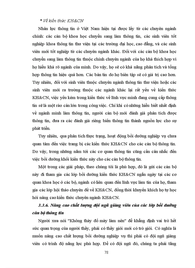 image for page Đánh giá thực trạng nhân lực thông tin trong các cơ quan thông tin KH&CN thuộc Hệ thống thông tin KH&CN Quốc gia