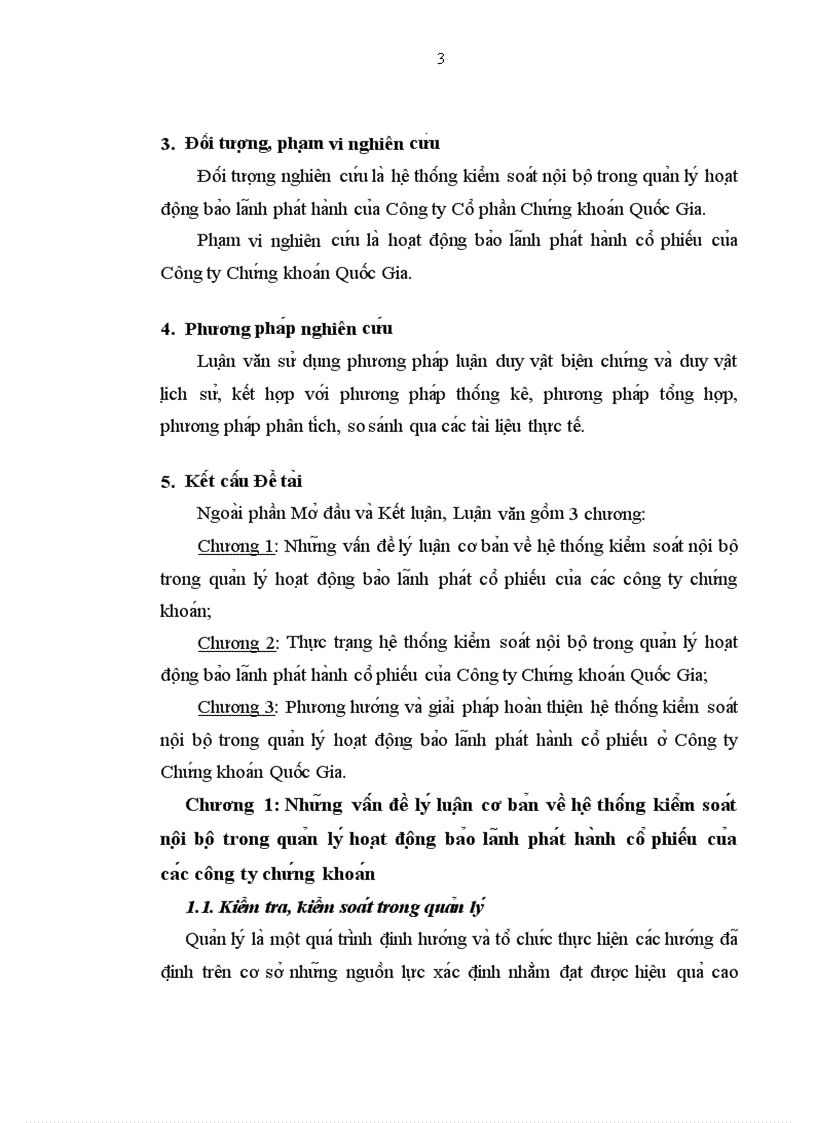 image for page Thực trạng và giải pháp hoàn thiện hệ thống kiểm soát nội bộ trong quản lý hoạt động bảo lãnh phát hành cổ phiếu của Công ty Chứng khoán Quốc Gia