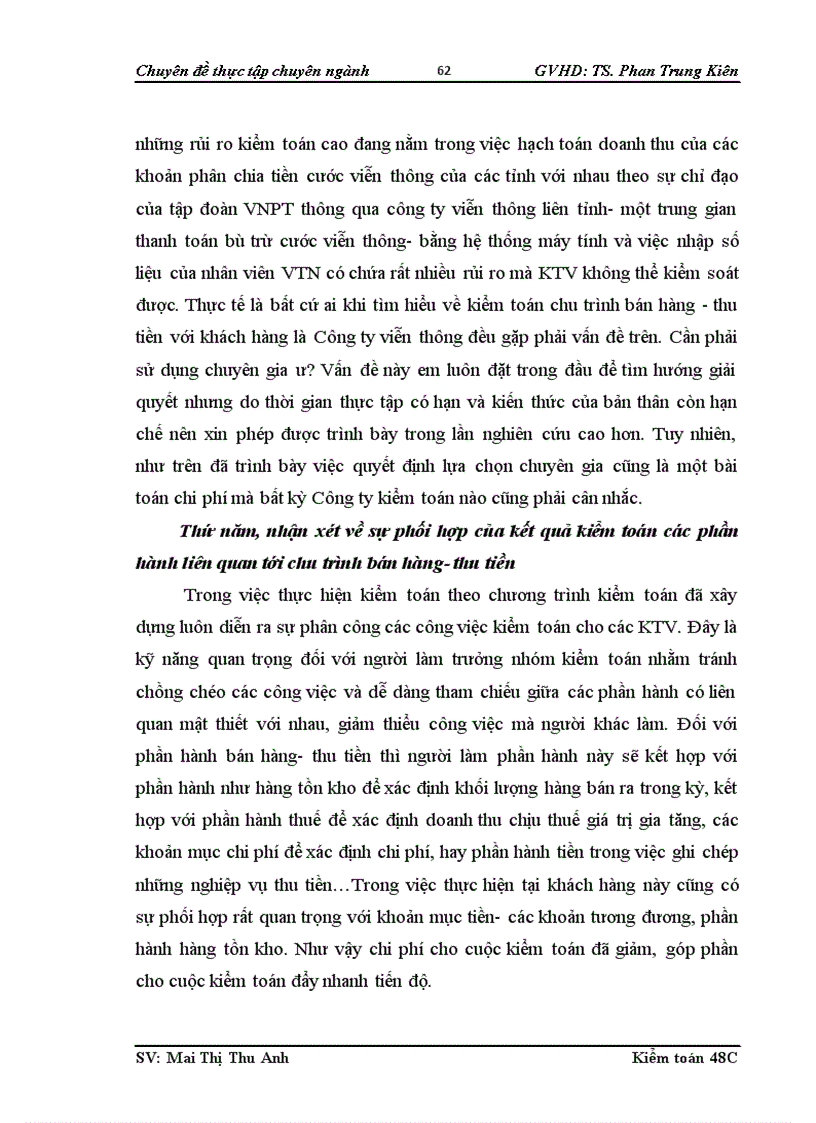 image for page Kiểm toán chu trình bán hàng - thu tiền do Công ty TNHH Kiểm toán Nhân Việt thực hiện