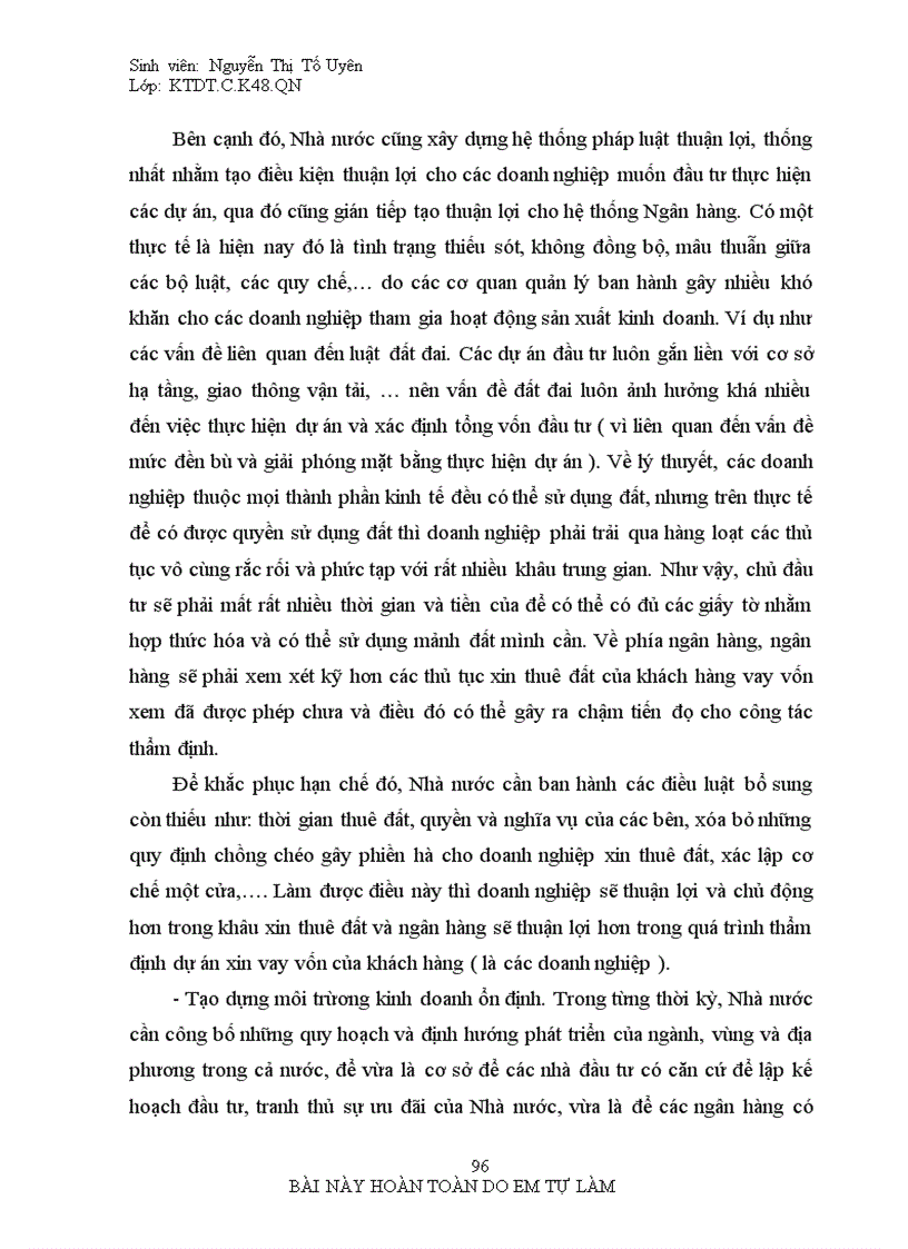 image for page Giải pháp nâng cao chất lượng thẩm định dự án đầu tư vào doanh nghiệp lớn tại chi nhánh BIDV ĐÔNG ĐÔ