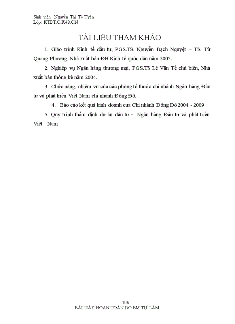 image for page Giải pháp nâng cao chất lượng thẩm định dự án đầu tư vào doanh nghiệp lớn tại chi nhánh BIDV ĐÔNG ĐÔ