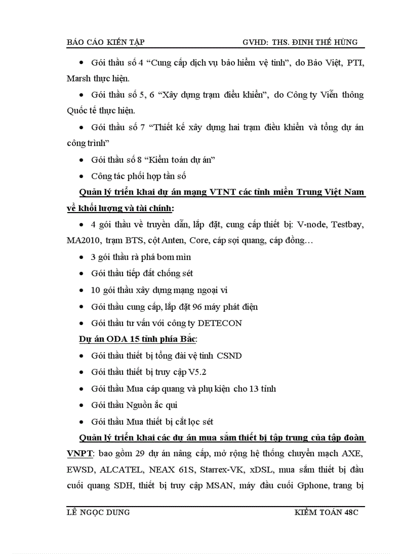 image for page Thực trạng tổ chức công tác kế toán tại Ban Quản lý dự án các công trình viễn thông.