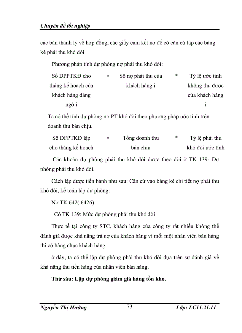 image for page Tổ chức công tác kế toán bán hàng và xác định kết quả kinh doanh tại công ty cổ phần đầu tư quốc tế STC