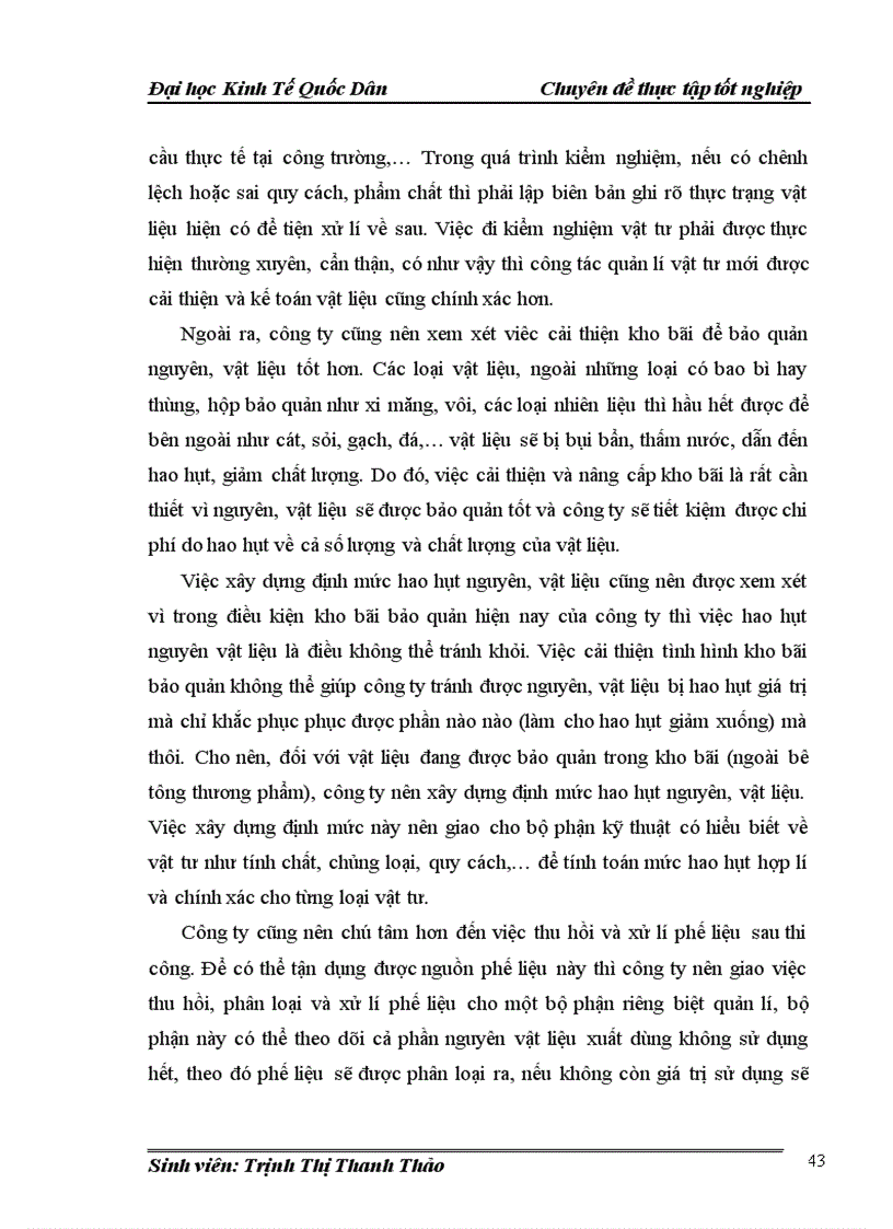 image for page Hoàn thiện kế toán nguyên vật liệu tại Công ty CP Sông Đà 2