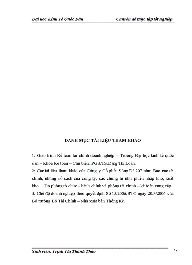 image for page Hoàn thiện kế toán nguyên vật liệu tại Công ty CP Sông Đà 2