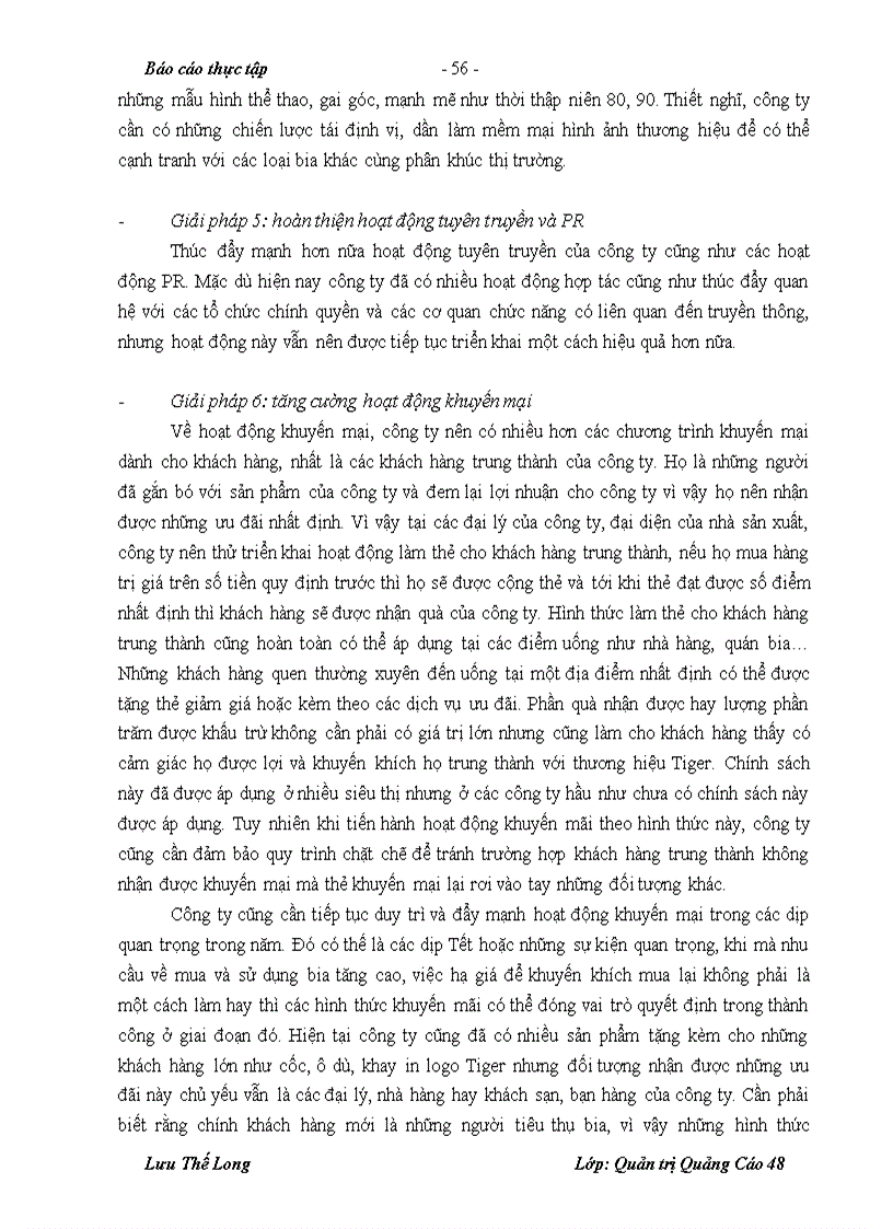 image for page Nghiên cứu hoạt động truyền thông Marketing cho thương hiệu bia Tiger tại thị trường miền Bắc