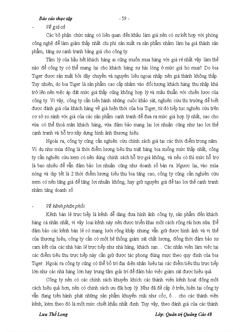 image for page Nghiên cứu hoạt động truyền thông Marketing cho thương hiệu bia Tiger tại thị trường miền Bắc