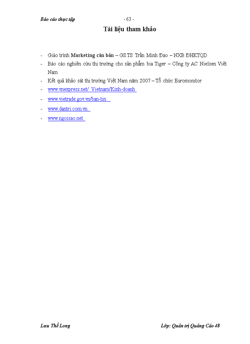 image for page Nghiên cứu hoạt động truyền thông Marketing cho thương hiệu bia Tiger tại thị trường miền Bắc