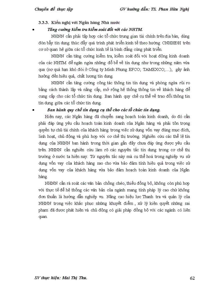 image for page Nâng cao chất lượng tín dụng đối với doanh nghiệp vừa và nhỏ tại Ngân hàng Thương mại Cổ phần Công thương Việt Nam - Chi nhánh Hà Nội.