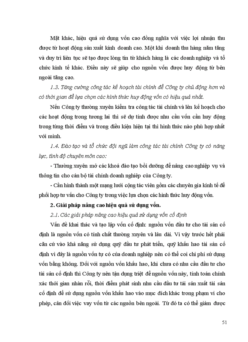 image for page Huy động và sử dụng vốn có hiệu quả tại Công ty cổ phần tư vấn và đầu tư xây dựng 89