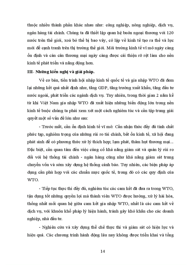 image for page Vận dụng nguyên tắc khách quan và toàn diện phân tích khả năng và hiện thực của kinh tế Việt Nam khi hội nhập