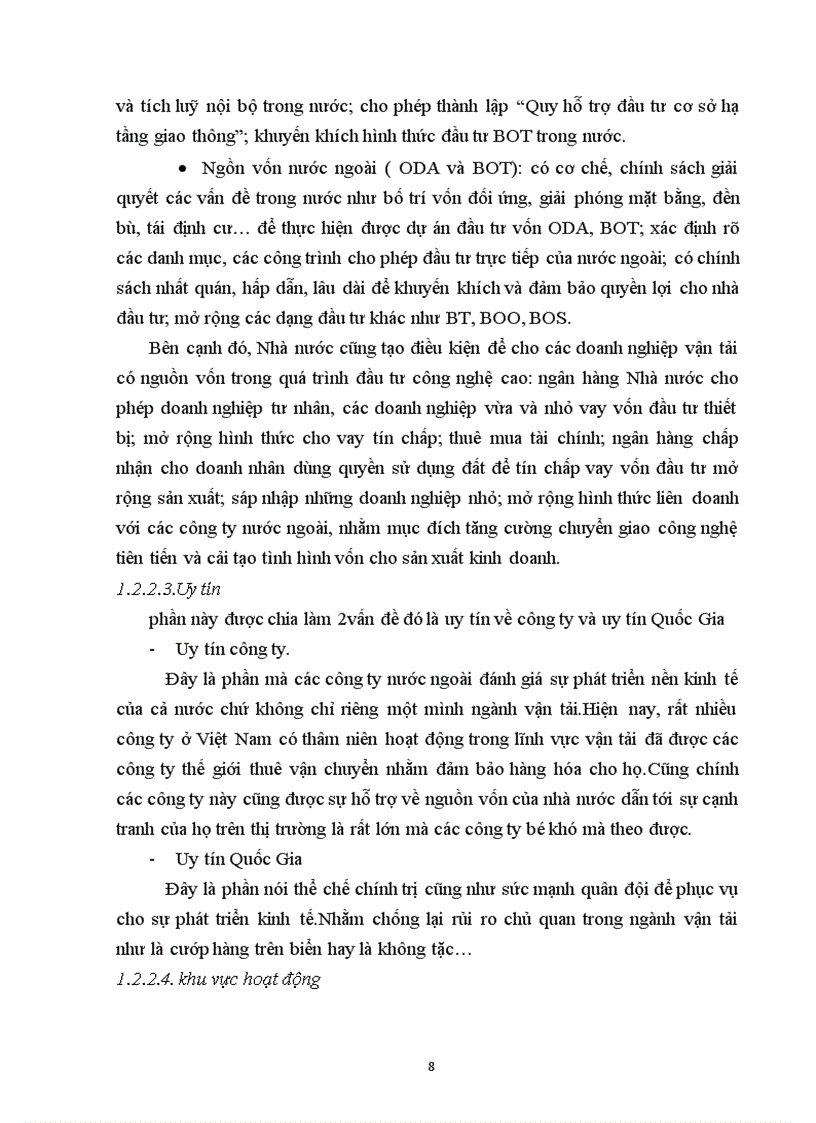 image for page Vận tải đa phương thức Việt Nam- Thực trạng và giải pháp