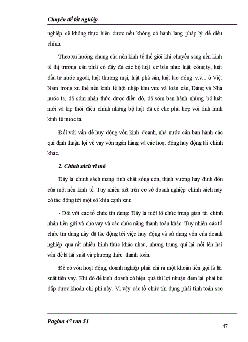 image for page Giải pháp nâng cao hiệu quả sử dụng Vốn lưu động tại Công ty TNHH Thành Bích