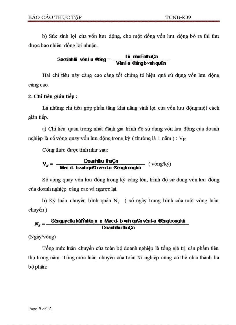 image for page Nghiên cứu tình hình quản lý và sử dụng vốn lưu động tại Công ty cổ phần Đầu tư và phát triển nhà Hà nội số 27