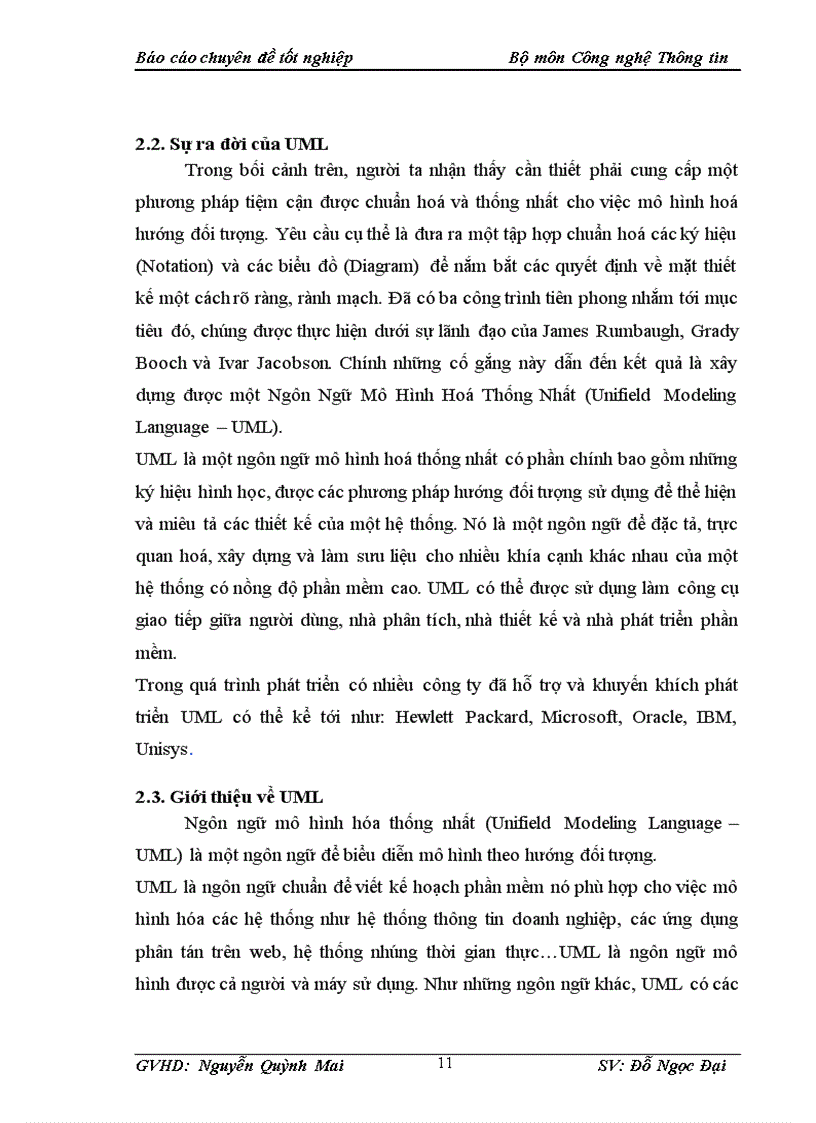 image for page Phân tích và thiết kế hướng đối tượng sử dụng UML