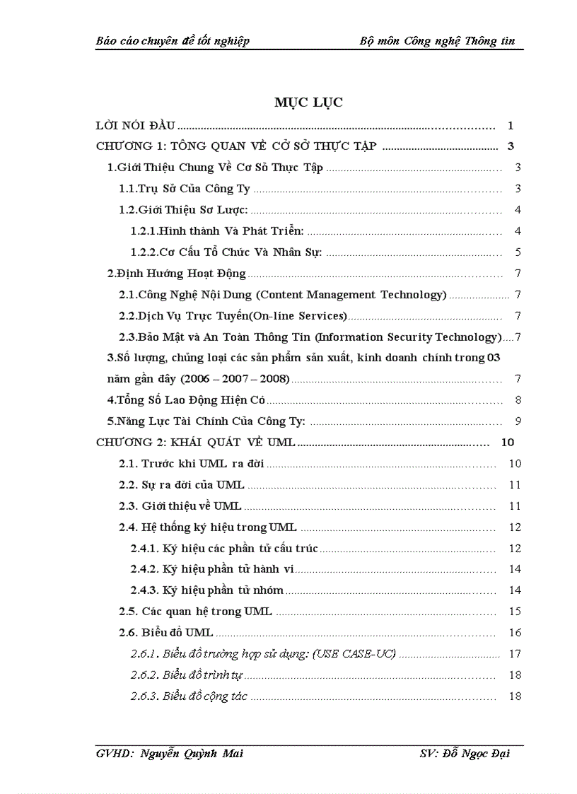 image for page Phân tích và thiết kế hướng đối tượng sử dụng UML
