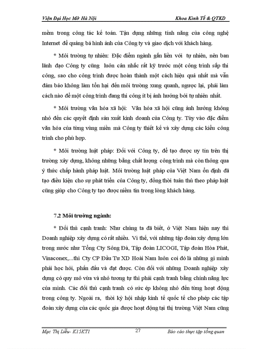 image for page Báo cáo thực tập tại công ty cổ phần đầu tư xây dựng Hoài Nam