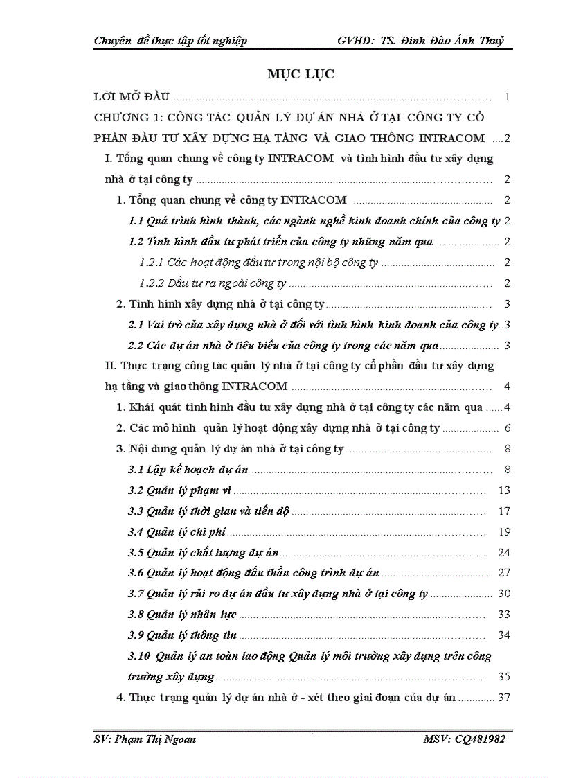 image for page Nâng cao hiệu quả đầu tư xây dựng nhà ở tại công ty cổ phần đầu tư xây dựng hạ tầng và giao thông intracom