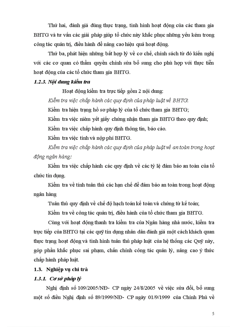 image for page Báo cáo thực tập về Bảo hiểm tiền gửi Việt Nam