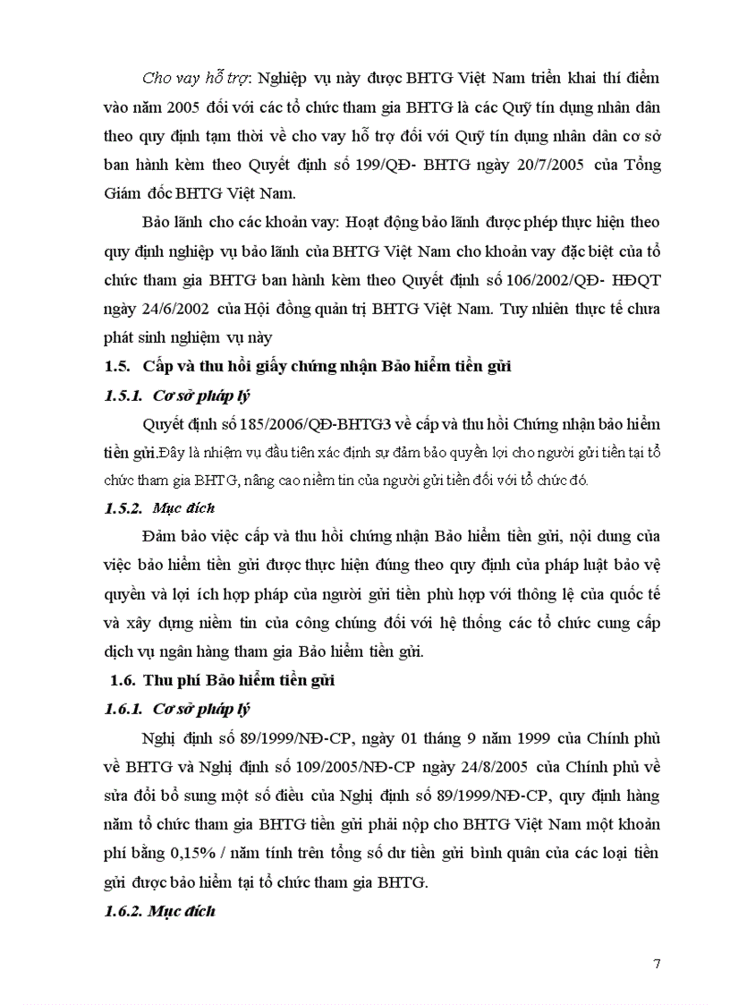 image for page Báo cáo thực tập về Bảo hiểm tiền gửi Việt Nam
