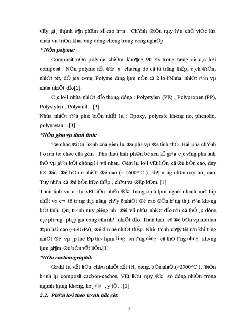 image for page Tính chất và khả năng liên kết tạo vật liệu composit của thuỷ tinh