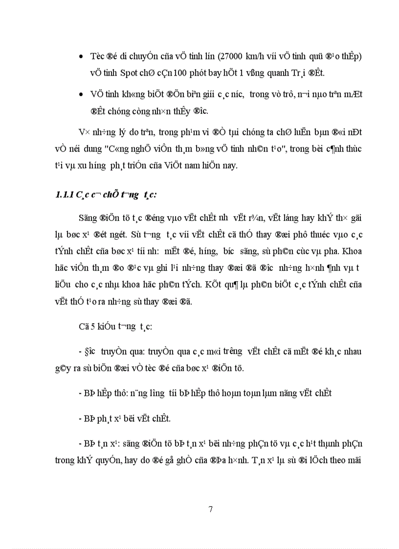 image for page Công nghệ viễn thám bằng vệ tinh nhân tạo