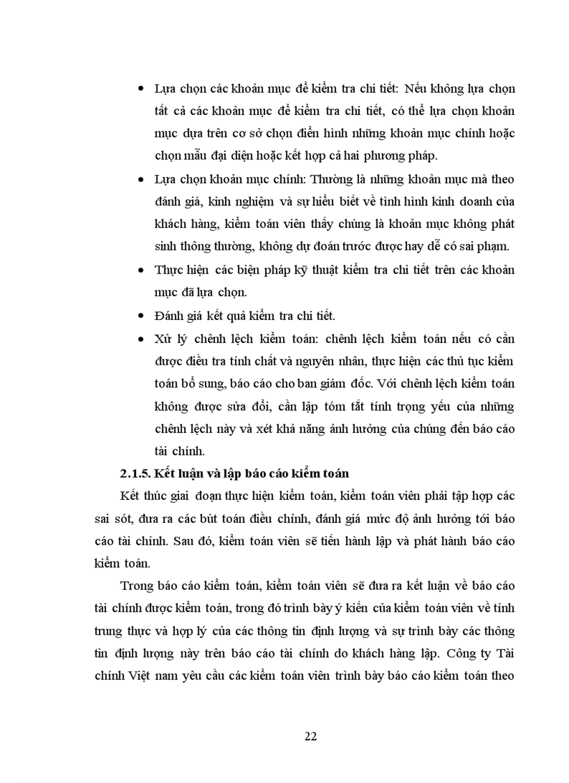 image for page Công ty trách nhiệm hữu hạn kiểm toán và tư vấn Tài chính Việt Nam được đánh giá cao về cách tổ chức quản lý và lập kế hoạch thực hiện kiểm toán.