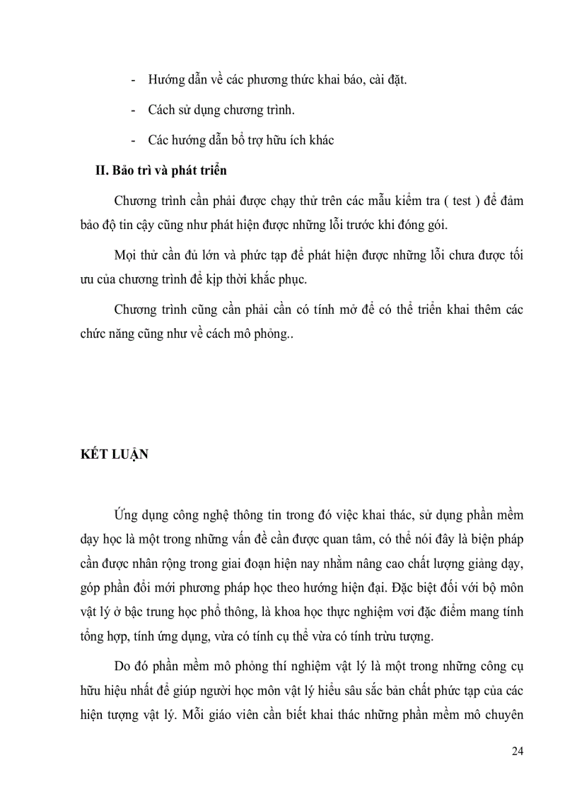 image for page Sử dụng phần mềm mô phỏng bài thí nghiệm vật lý vào quá trình dạy học